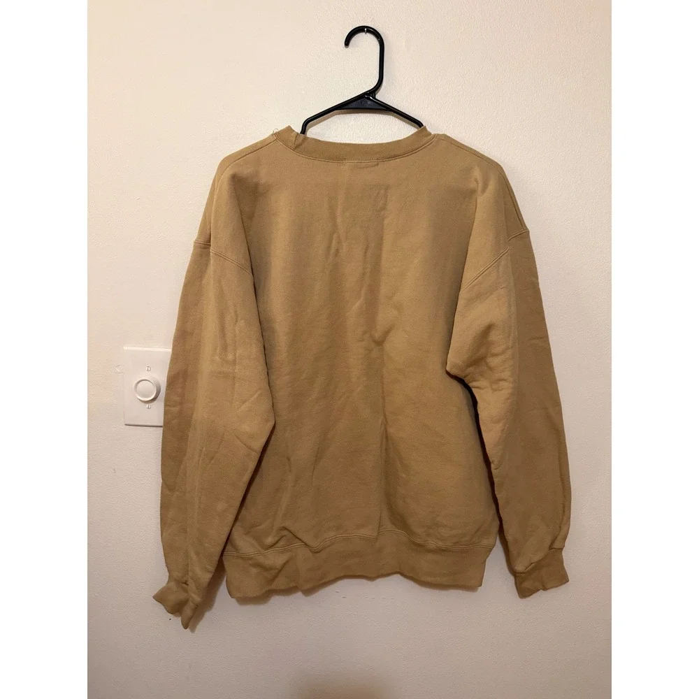 The Bar Varsity Sweatshirt Chocolate Chip Size M